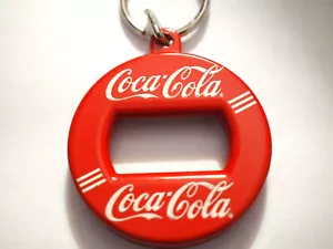Coca Cola Bottle Cap Opener Keychain_Vintage Rare Coke Collectible - Picture 1 of 2