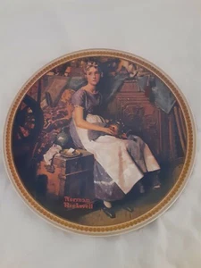 "MUJERES REDESCUBIERTAS", SOÑANDO EN EL ÁTICO POR NORMAN ROCKWELL Placa Nº 10373 G - Imagen 1 de 3