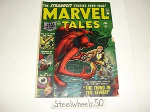 Marvel Tales #107 Comic Atlas 1952 1.0 Fair Pre-Code Horror PCH Bill Everett HTF - Picture 1 of 4