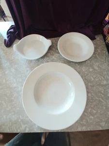 VENTEX CHINA / BEL-TERR CHINA USA SET OF 3 PCS PLACE SETTING OF 4 - Picture 1 of 9