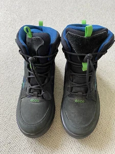ECCO Children's Black Gore-Tex Boots (EU35 / UK3) - Picture 1 of 9