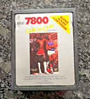 ONE-ON-ONE BASKETBALL Video Game for Atari 7800 Cartridge Larry Bird TESTED