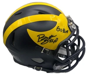 ZEKE BERRY AUTOGRAPHED SIGNED MICHIGAN WOLVERINES MINI HELMET PSA/DNA - Picture 1 of 2