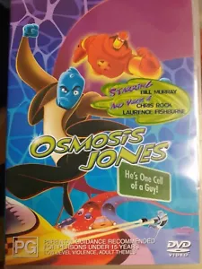 OSMOSIS JONES CULT RARE DELETED DVD PAL CHRIS ROCK FARRELLY BROTHERS BILL MURRAY - Picture 1 of 3