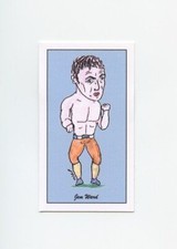 #TN03577 JEM WARD Bare Knuckle RARE Boxing Card