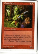 Goblin Hero - 5th Edition - MTG Magic the Gathering