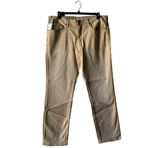 Jeans uomo Goodfellow & Co slim total flex 40W x 30L beige - Foto 1 di 12