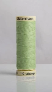 GUTERMANN - 100mt - FILO PER CUCITO 100% POLIESTERE - COLORE VERDE CHIARO 152 - Foto 1 di 1