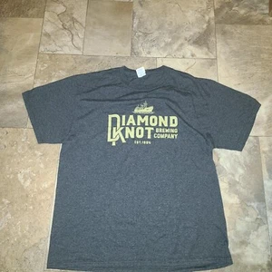 Port & Company Lg Diamond Knot Brewing Company T-shirt - Picture 1 of 4