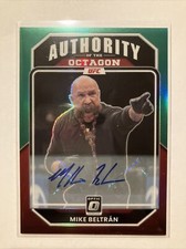 2023 UFC Donruss Optic Mike Beltran Green Prizm Octagon Auto 1/5 First Print SSP
