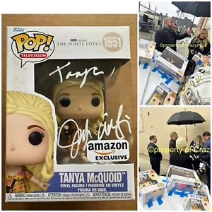 Jennifer Coolidge Signed Tanya McQuoid White Lotus Funko Autograph Exact Proof - Picture 1 of 5