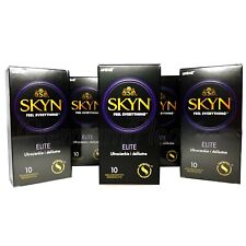 SKYN® Elite condoms Ultra Thin Sensitive Non-Latex Unimil *5 Boxes of 50 condoms