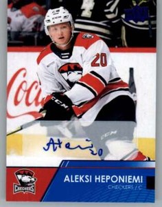 2021-22 Upper Deck AHL Autograph #64 Aleksi Heponiemi RC Rookie AUTO