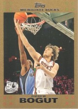 2007-08 Topps Basketball Gold #27 Andrew Bogut /2007