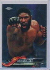 2018 Topps Chrome UFC Curtis Blaydes RC Rookie Card 