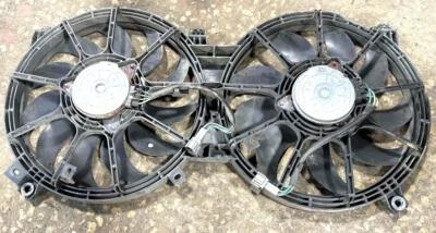 RADIATOR COOLING FANS ASSEMBLY NISSAN MAXIMA 3.5L 09-14 VQ35DE GENUINE TESTED - Image 1 of 2