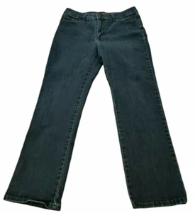 Lee Classic Fit Jeans Womens Size 12P Petite Dark Wash Stretch - Picture 1 of 7