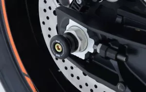 PROTEZIONE FORCELLONE R&G PER KTM 1290 SUPER ADVENTURE / R 2021 > 2023 NERO - Foto 1 di 2