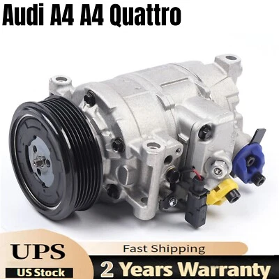 Se adapta a Audi A4 A4 Quattro 2006 2007 2009 2010 1,8 L 2,0 L compresor de aire acondicionado CO 11048JC Foto 1 de 4