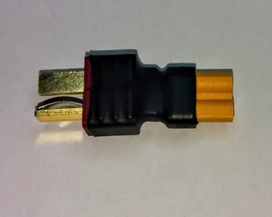  XT30 Buchse auf T-plug/T-Dean Stecker Adapter Ladekabel Akku Modellbau - Picture 1 of 3