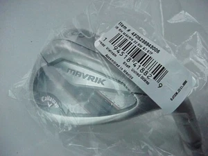 Nueva cuña de arena derecha Callaway 22 MAVRIK 56* SW MAX S80 de KBS acero rígido - Imagen 1 de 4