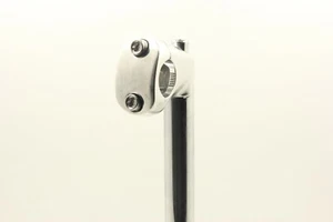 Bicycle Quill Stems 22.2 x 220mm Clamp 25.4mm Fixed Gear Chrome FT - Picture 1 of 7