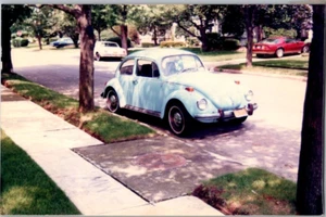 1973 Volkswagen Bug / Beetle Vintage Original Estate Find Found Photograph - Picture 1 of 2