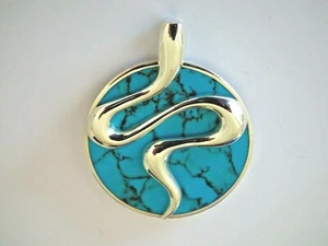 Pendentif - Turquoise - Argent - 925/1000 - NEUF * - Imagen 1 de 2