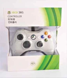 Manette Xbox 360 - Manette filaire Blanche - Officiel NEUF - Imagen 1 de 1