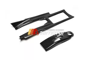 Cubierta de palanca envolvente con bisel central de carbono para consola de cambio de engranajes se adapta a Nissan GTR R35 - Imagen 1 de 1