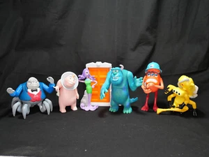 Disney Monsters Inc Happy Meal Toys Lot of 7 Figures & Door 2001 McDonalds - Picture 1 of 21