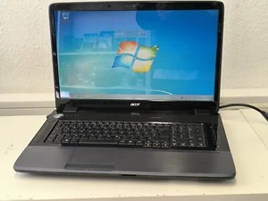 18,4" RIESEN Notebook Acer 8735G Intel 2x 2,2GHz 8GB 500GB HD+ Blueray GEFORCE G - Bild 1 von 3