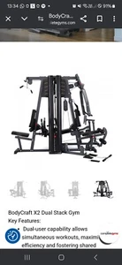 BodyCraft X2 Dual Stack Gym - Picture 1 of 5