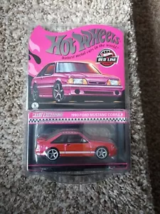 Hot Wheels RLC Exclusive Pink Edition 1993 Ford Mustang Cobra R - Picture 1 of 2