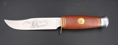 Falkner- stehende Klinge 12cm- Buffalo Bill- The Wild West Bowie Knife No.1 #Z8 - Bild 1 von 4