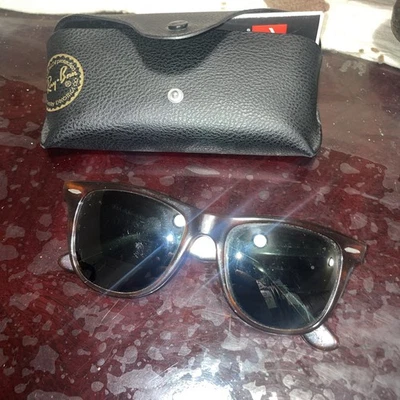 复古雷朋旅人 II 太阳镜美国玳瑁棕色 — 第 1/4 张图片