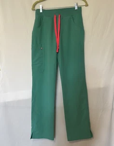 Figs Kade Tech Collection Cargo Scrub Pants XS Green Stretch Pockets Comfort - Picture 1 of 7