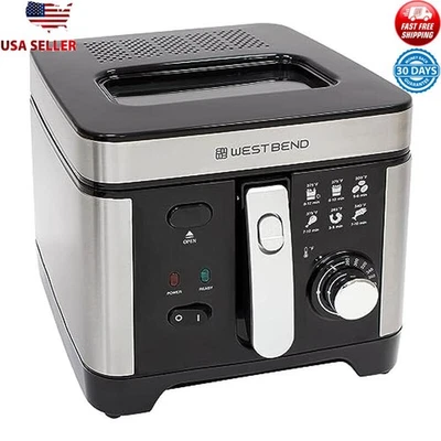 Freidora 3L con control de temperatura ajustable con ventana y guía de fácil vista nueva Foto 1 de 4