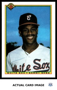 1990 Bowman #312 SAMMY SOSA Chicago White Sox RC NM OR BETTER - Picture 1 of 4