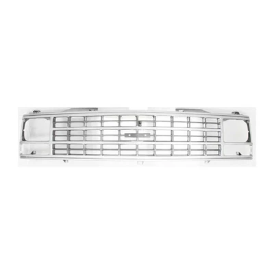 Grille Assembly For 1988-1993 Chevrolet C1500 K1500 C2500 C3500 K3500 Gray Shell - Image 1 of 4