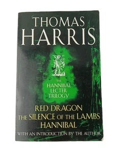 The Hannibal Lecter Trilogy by Thomas Harris (Paperback 2005) Red Dragaon - Foto 1 di 6