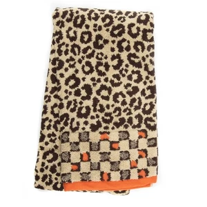 MacKENZIE CHILDS SERENGETI BATH TOWEL BNWT - Picture 1 of 3