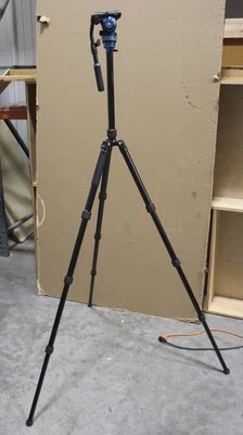 Benro A3883 4-Section Travel Angel Aero-Video Aluminum Tripod with S6PRO Head - Image 1 of 4