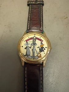 Looney Tunes Bugs Bunny Vintage 1990 Armitron Watch Daffy Duck and Sylvester - Picture 1 of 2