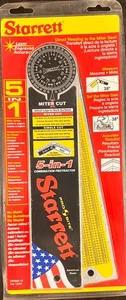 PROSITE Starrett CP505A-12 (12256) 5-in-1 Combination Protractor - Picture 1 of 2