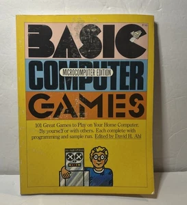 BASIC Computer Games 1978 Microcomputer Edition Vintage Programming Book - Picture 1 of 7