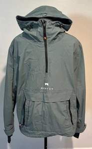 Montec Typhoon Ski Anorak Jacket Mens XL Pullover Hooded Snowboard Teal - Bild 1 von 9