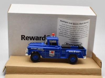 Matchbox Collectibles Yesteryear 1955 Chevrolet Pickup Mobilgas. 783332. MoY - Image 1 of 4