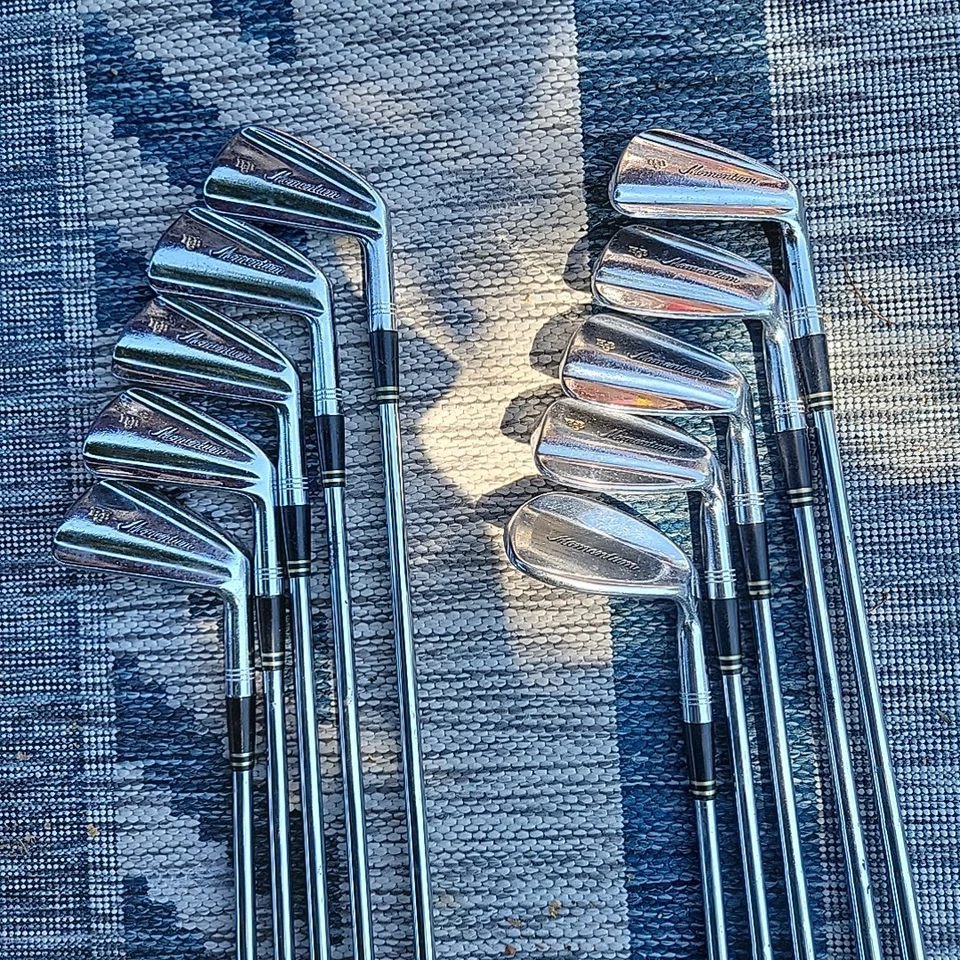 Juego de cuchillas de colección PowerBilt Momentum Iron 2-W (10 palos) eje de acero Foto 1 de 4