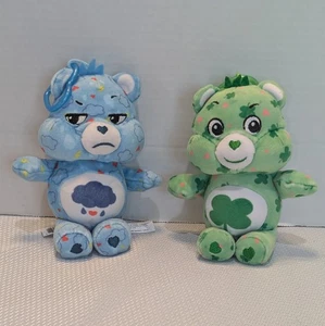 2 Stück Basic Fun 2020 Care Bears 6 Zoll Plüsch - Grumpy Bear & Good Luck Bear - Bild 1 von 11